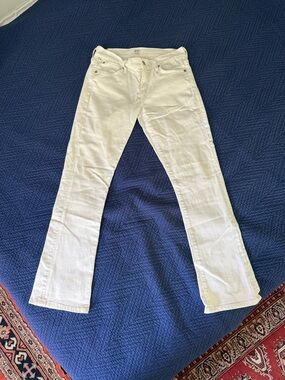 Citzens of Humanity White Boot cut Jeans for Women size 26